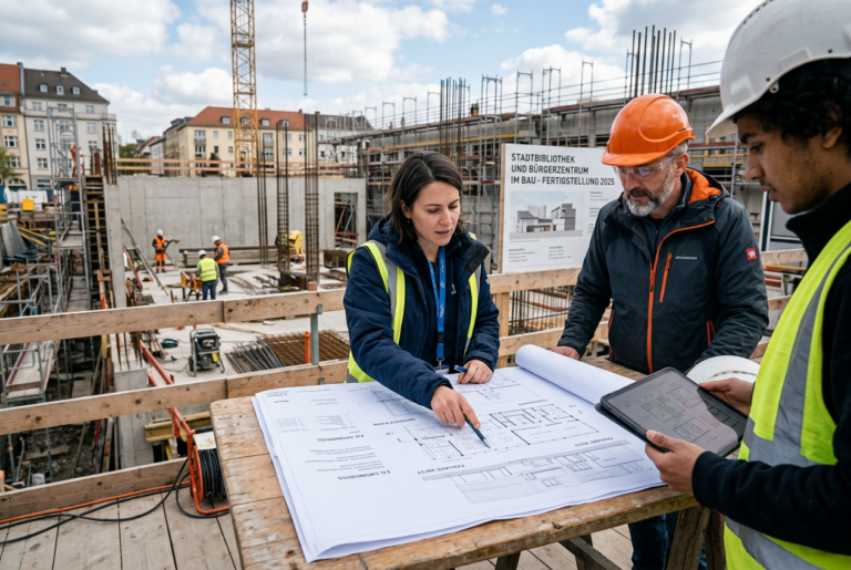 Manfred Schenks Erfahrungen im Bereich öffentlicher Bauten und kommunaler Projekte